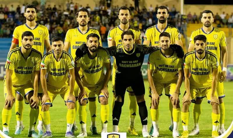 رقابت تیم فوتبال نفت و گاز گچساران با مس سونگون ورزقان